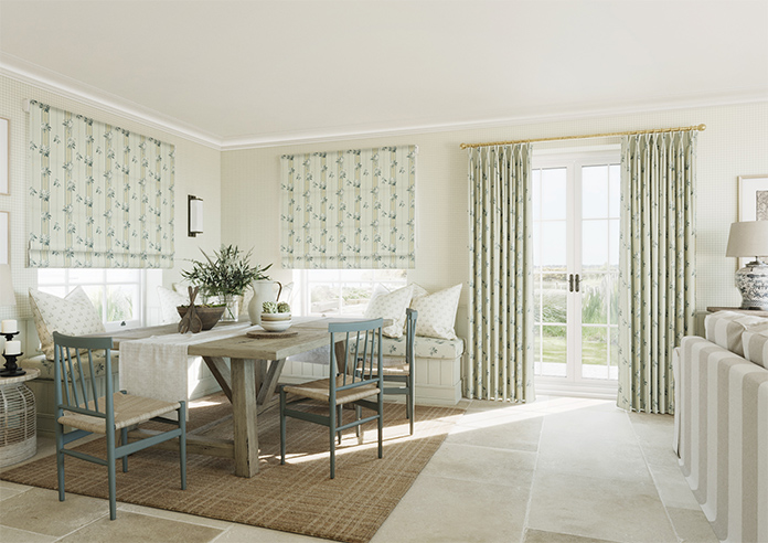 Upton, Apple Bee Bud Green - Made to Measure Curtains - Image 7